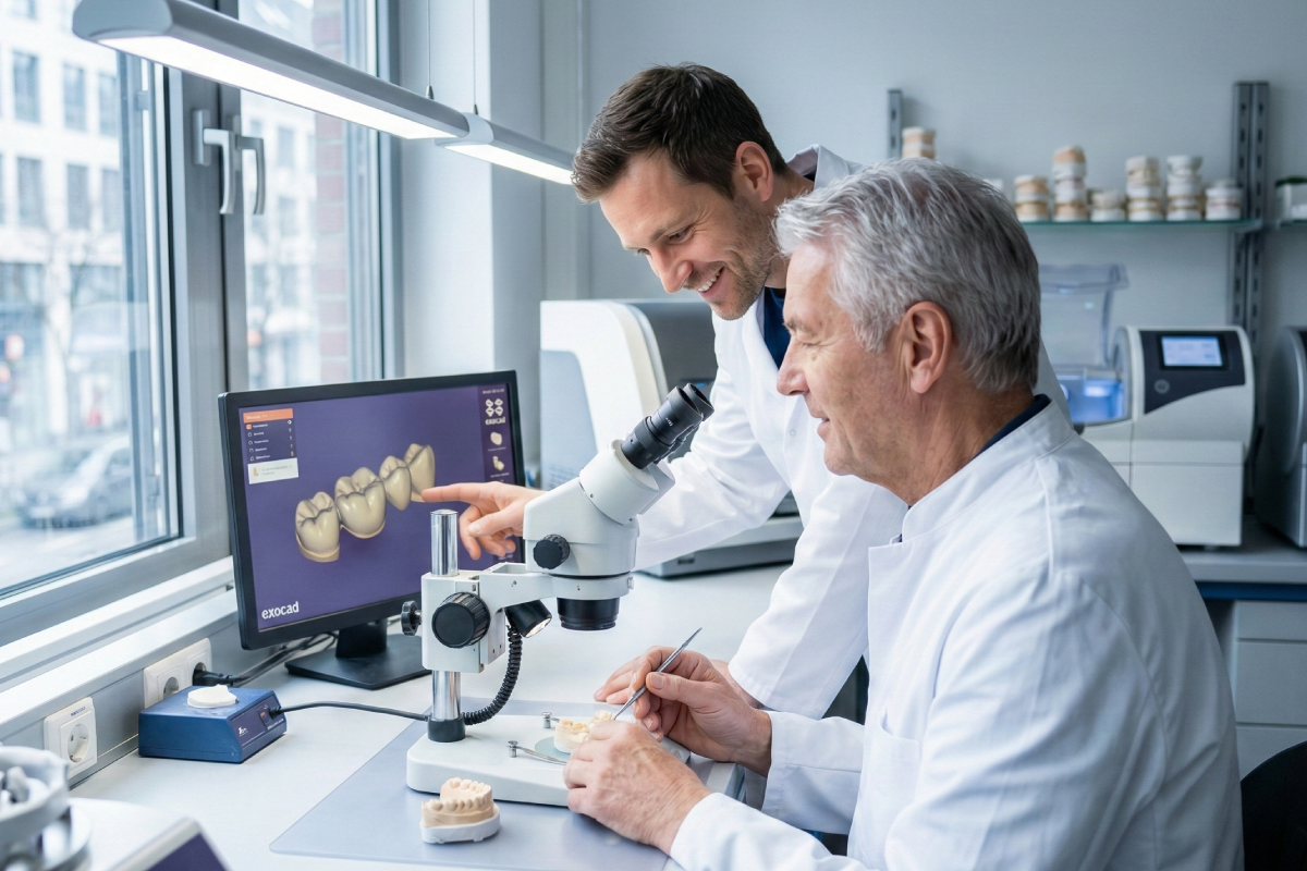 Vater und Sohn - Familie byDental Hamburg, Tradition seit 1970